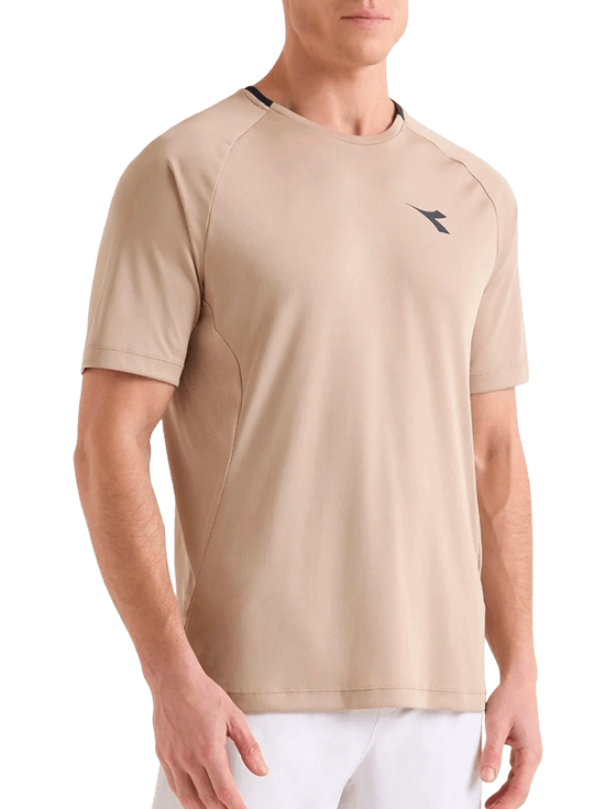 Футболка Diadora SS T-Shirt Tennis M (Бежевый)