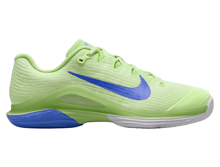 Кроссовки женские Nike Vapor 12 HC (Лайм/Сапфир/Белый)