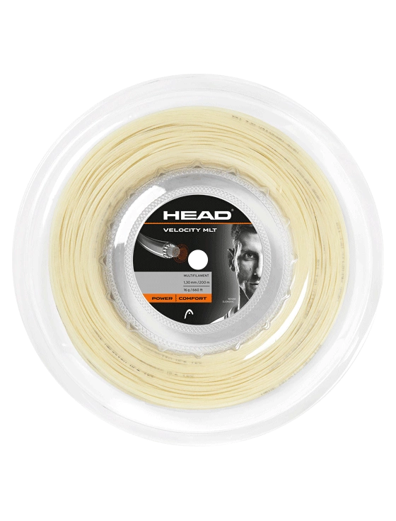 Струны для тенниса Head Velocity MLT 12m нарезка (Естественный)
