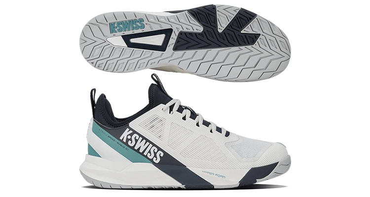 09483-162 Кроссовки мужские K-Swiss Frame Speed Rublo (Blanc de Blanc/Carbon/Baltic)