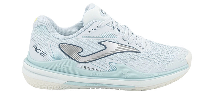 Женские кроссовки для тенниса Joma Ace Pro Lady (Turquese/Light Blue) в магазине Корт