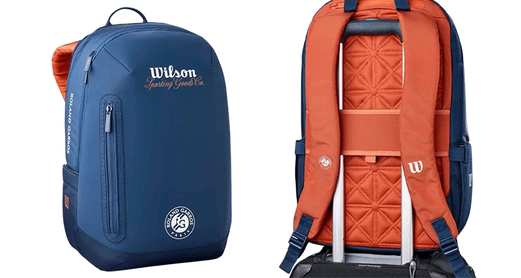 Рюкзак Wilson Roland-Garros 2026 Session de Soirée Backpack (Синий) на сайте ten-nis.ru