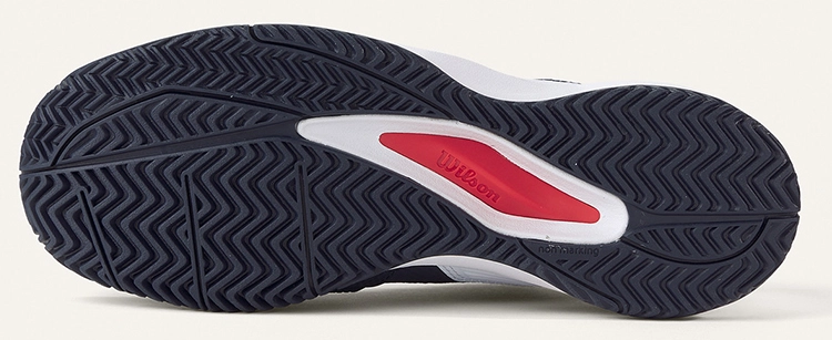 Теннисные кроссовки Wilson Rush Pro Ace M (Navy Blaze/White/Wilson Red) для харда и грунта в магазине Корт