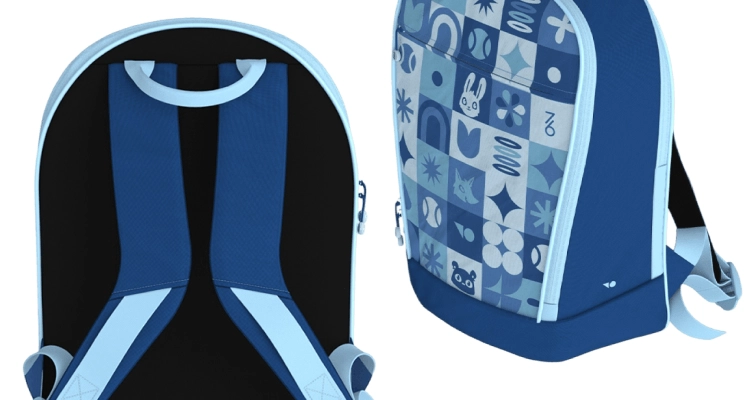 Теннисный рюкзак Seven Six Kids Backpack (Голубой) для мальчиков
