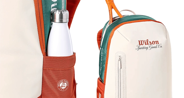 Рюкзак Wilson Super Tour Roland Garros Backpack 2026 (Cream/Clay/Green)