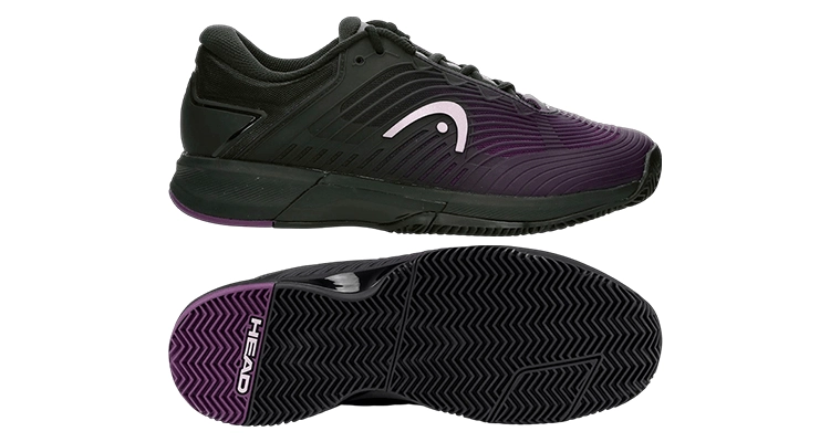 Кроссовки женские Head Revolt Pro 4.5 Clay (Black/Purple)