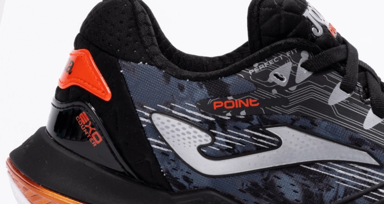 Теннисные кроссовки Joma Point Men (Black/Orange) для мужчин