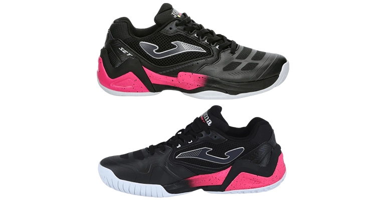 Кроссовки женские Joma Set Lady (Black/Fuchsia) в магазине Корт Кроссовки женские Joma Set Lady (Black/Fuchsia) на сайте ten-nis.ru
