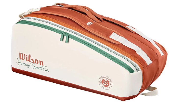 Сумка Wilson Super Tour Roland Garros 9R 2026 в магазине ten-nis.ru