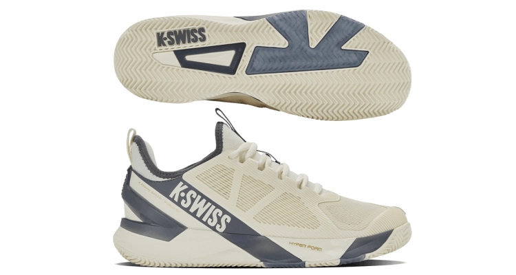 Кроссовки мужские K-Swiss Frame Speed Rublo Clay (Egret/ Turbulence) для грунта