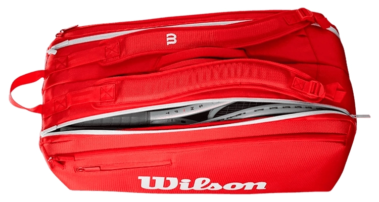 Сумка Wilson Super Tour Red 9R (Red) 2025 в магазине Корт Сумка Wilson Super Tour Red 9R (Red) 2025 на сайте ten-nis.ru