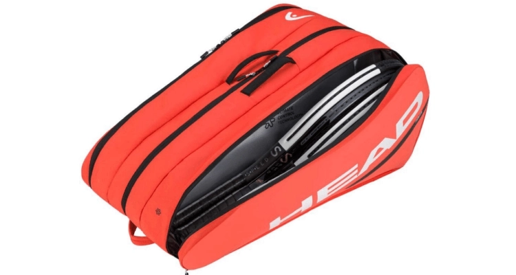 Сумка Head для тенниса Tour Racquet Bag XL (Флуоресцентный/Оранжевый) для 12 ракеток