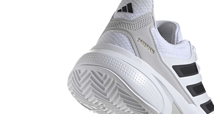 Кроссовки мужские Adidas CourtJam Control 3 (Cloud White/Core Black/Grey Two)