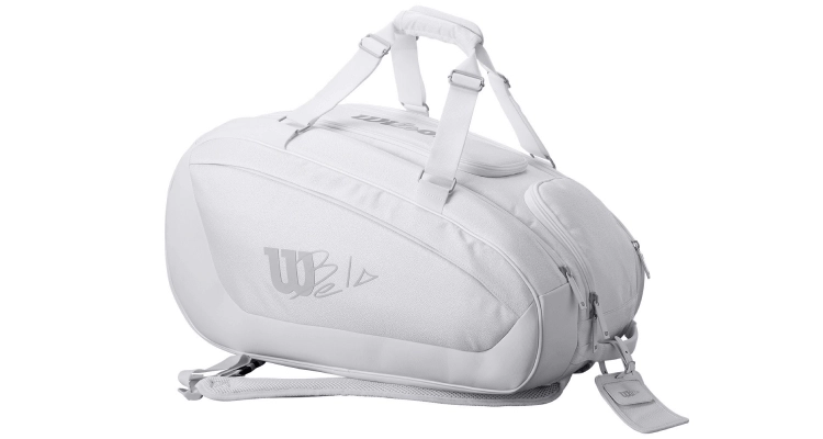 Сумка Wilson для падела Bela Super Tour Padel (White) на сайте ten-nis.ru