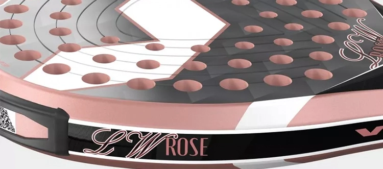 Ракетка Varlion LW Rose C Ti с круглой формой головы в магазине ten-nis.ru