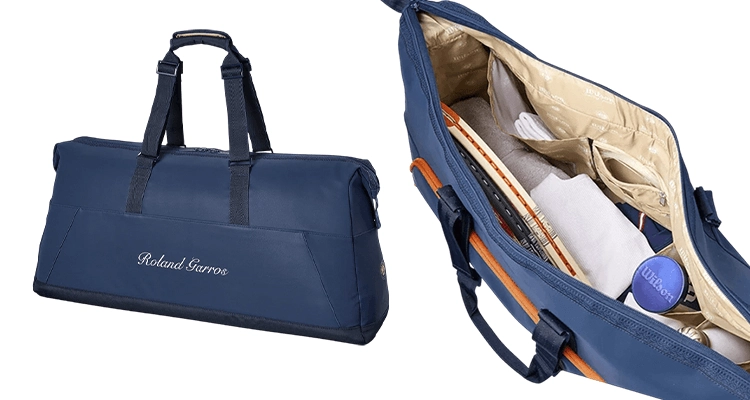WR8054101 Сумка Wilson Roland Garros Large Duffle 2026 (Navy/Clay)