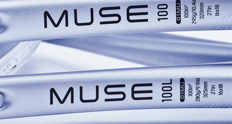 01MU100LEX	Ракетка для тенниса Yonex Muse 100L (Pearl Silver)