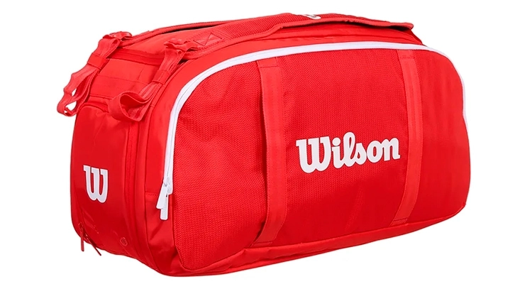 Профессиональная сумка для тренеров по теннису Wilson Super Tour Red Coaches Duffle (Red) 2025 в магазине ten-nis.ru