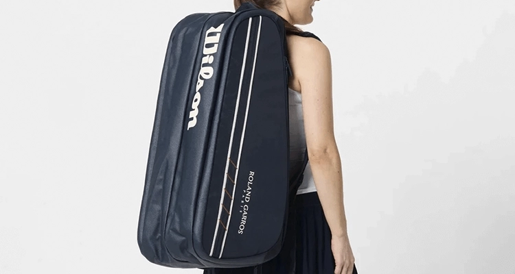 Сумка Wilson Roland Garros Session Soiree Super Tour 15R 2025 (Navy) для большого тенниса