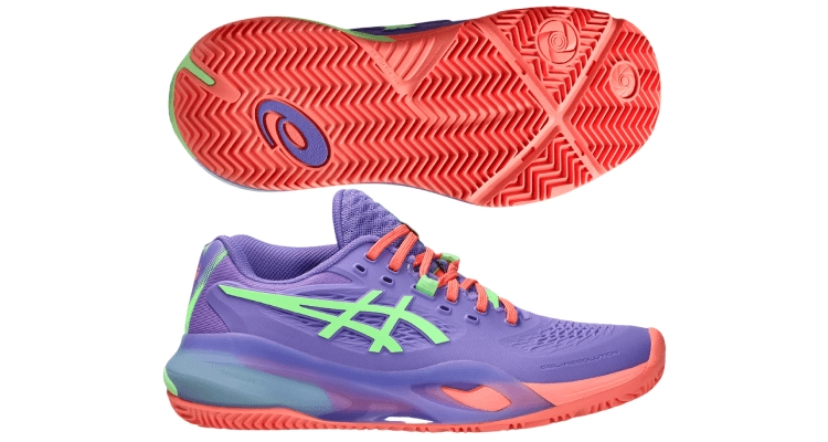 Кроссовки Asics Gel-Resolution X (Amethyst/Illuminate Green) для женщин
