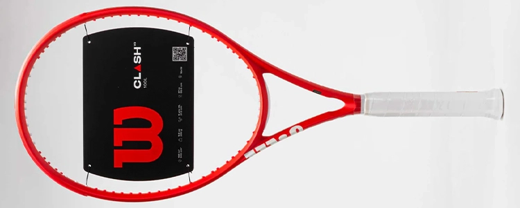 Лёгкая теннисная ракетка Wilson Clash 100L V3.0 Reverse для комфортной игры в магазине ten-nis.ru