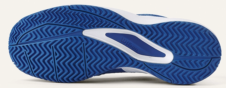 Мужские кроссовки Wilson Rush Pro Ace M (Deja Vu Blue/White/Black) синего цвета для тенниса в магазине ten-nis.ru