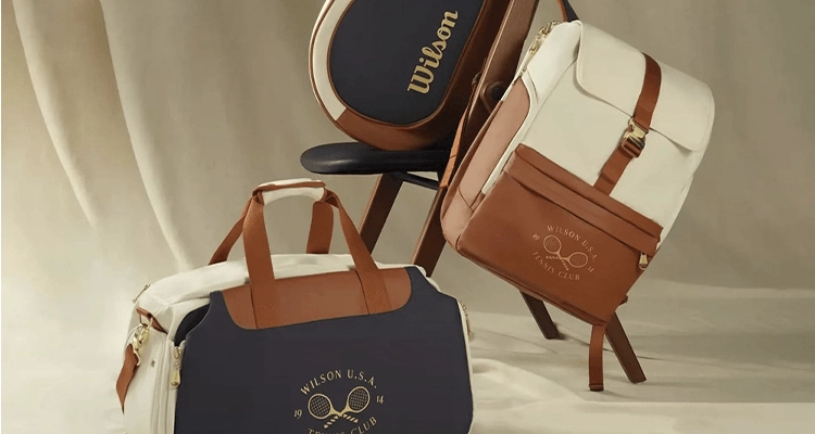 Рюкзак Wilson Heritage V2 Backpack (Синий/Белый/Коричневый) на сайте ten-nis.ru