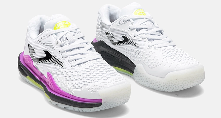 Женские кроссовки для тенниса Joma Ace Pro Lady (White/Violet) в магазине Корт