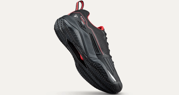 Мужские кроссовки Wilson Rush Pro 4.5 Clay (Black/Infrared/White) для тенниса и падела