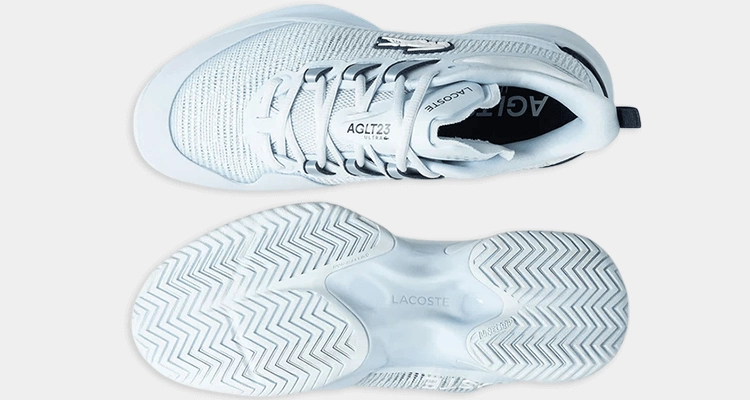 Женские теннисные кроссовки Lacoste AG-LT 23 Ultra (Light Blue) Подошва с технологией LSRFoam в кроссовках Lacoste AG-LT 23 Ultra (Light Blue)
