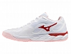 Кроссовки женские Mizuno Wave Enforce Court AC (Белый/Розовый/Вишневый) Фото 2