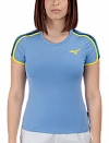 Футболка Mizuno Frontier Tee W (Голубой) Фото 1