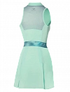 Платье Mizuno Frontier Dress W (Бирюзовый) Фото 2