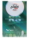 Мячи для настольного тенниса DHS *** RS40+ ITTF x6 Фото 3