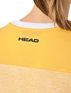 Футболка Head PLAY Tech T-Shirt W (Желтый) Фото 8