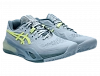 Кроссовки мужские Asics Gel-Resolution X Грунтовые (Серо-Голубой/Фисташковый) Фото 5