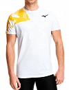 Футболка Mizuno Daybreakers Shadow SS Tee M (Белый/Оранжевый) Фото 1