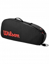 Сумка Wilson для тенниса Clash 3R V3.0 2025 (Черный) Фото 1
