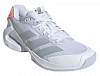 Кроссовки женские Adidas Adizero Ubersonic 5 (Белый/Серебристый Металлик/Оранжевый) Фото 4