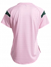 Футболка Joma Montreal Short Sleeve T-Shirt W (Розовый/Зеленый) Фото 3
