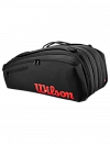 Сумка Wilson для тенниса Clash 15R V3.0 2025 (Черный) Фото 2
