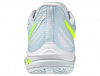 Кроссовки женские Mizuno Wave Exceed Tour 7 Грунтовые (Ледяная Вода/Молниеносный Желтый/Белый) Фото 5