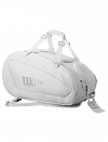 Сумка Wilson для падела Bela Super Tour Padel (Белый) Фото 2