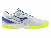 Кроссовки мужские Mizuno Breakshot 5 (Белый/Ослепительно-Синий/Молния) Фото 2