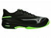Кроссовки мужские Mizuno Wave Exceed Court Padel (Черный/Зеленый/Зеленое Яблоко) Фото 1