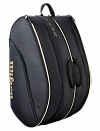 Сумка Wilson для падела Defy V1 Padel Bag (Черный/Золотой) Фото 3