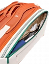 Сумка Wilson для тенниса Super Tour Roland Garros 9R 2026 (Кремовый/Коричневый/Зеленый) Фото 6