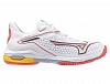 Кроссовки женские Mizuno Wave Exceed Tour 6 AC (White/Calypso Coral/Icelandic) Фото 1