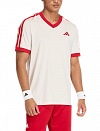 Футболка Adidas Heritage Tee M (Белый/Красный) Фото 2