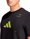 Футболка Adidas Graphic T-Shirt M (Черный) Фото 4